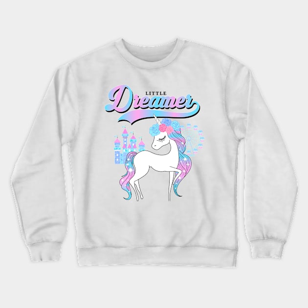 Little Dreamer Crewneck Sweatshirt by SLYSHOPLLC